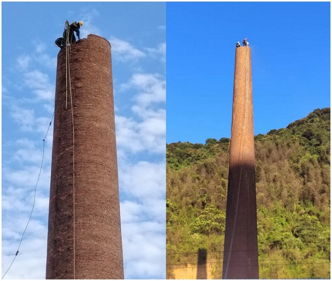 煙囪拆除-廢棄煙囪怎樣做到安全快捷拆除？